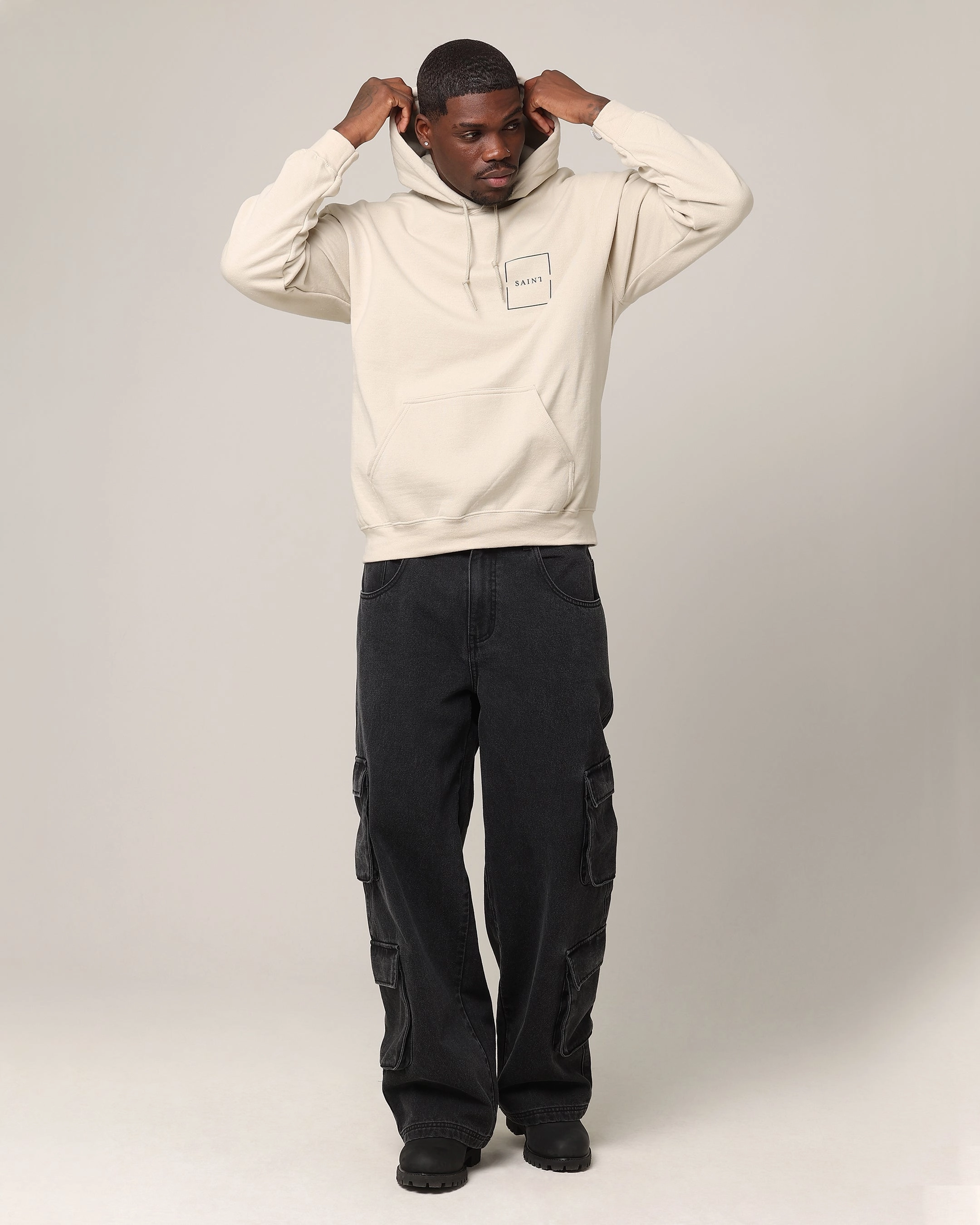 Saint Morta Division Hoodie Sand Cravat Circumstance