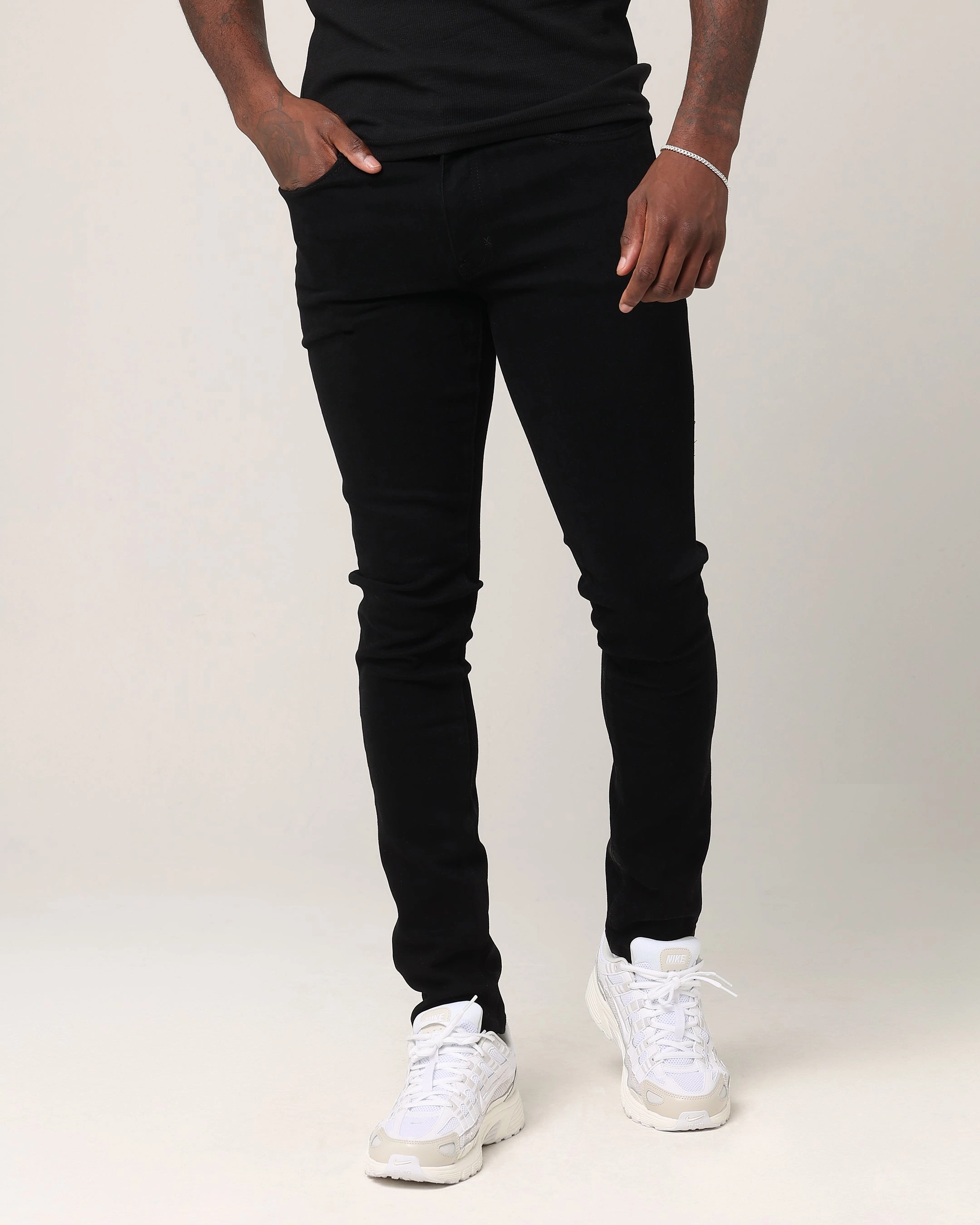 Saint Morta Dynasty Jean Black Modern Wear Spring Mood Brunch Outfit Formal