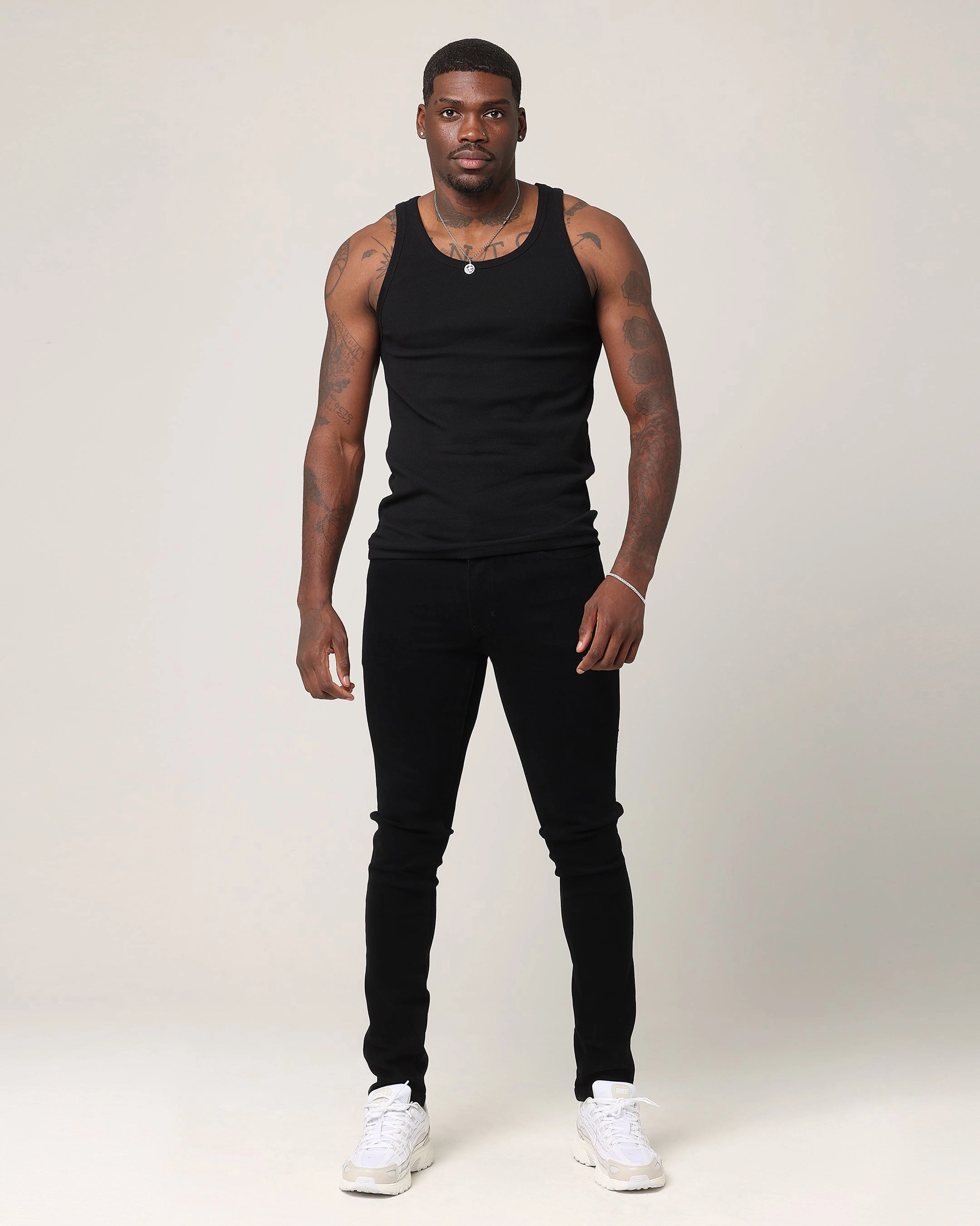 Saint Morta Dynasty Jean Black Timeless Design Colorfast Denim