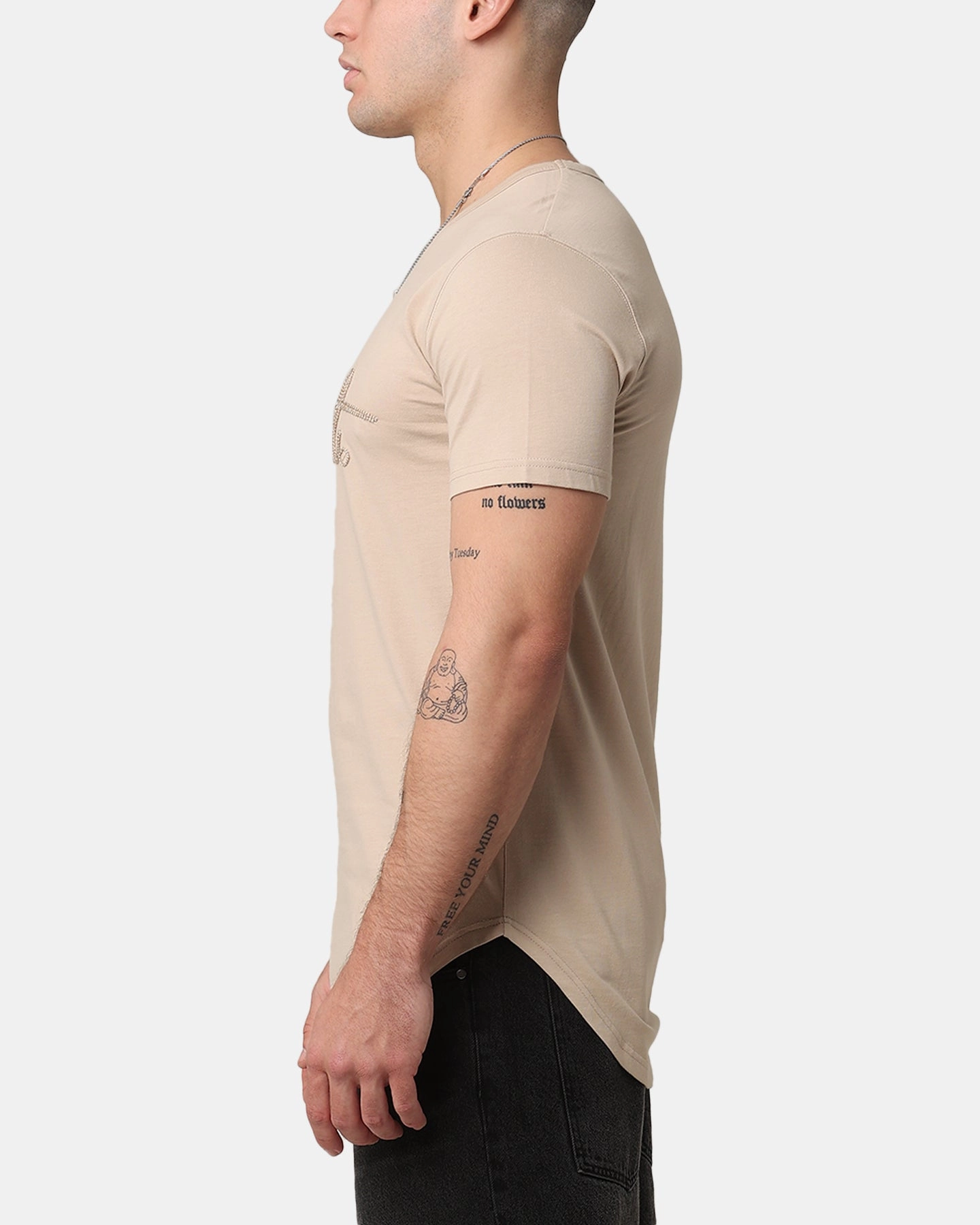 Comfort Style Saint Morta El Duplo Scribere T-Shirt Stone