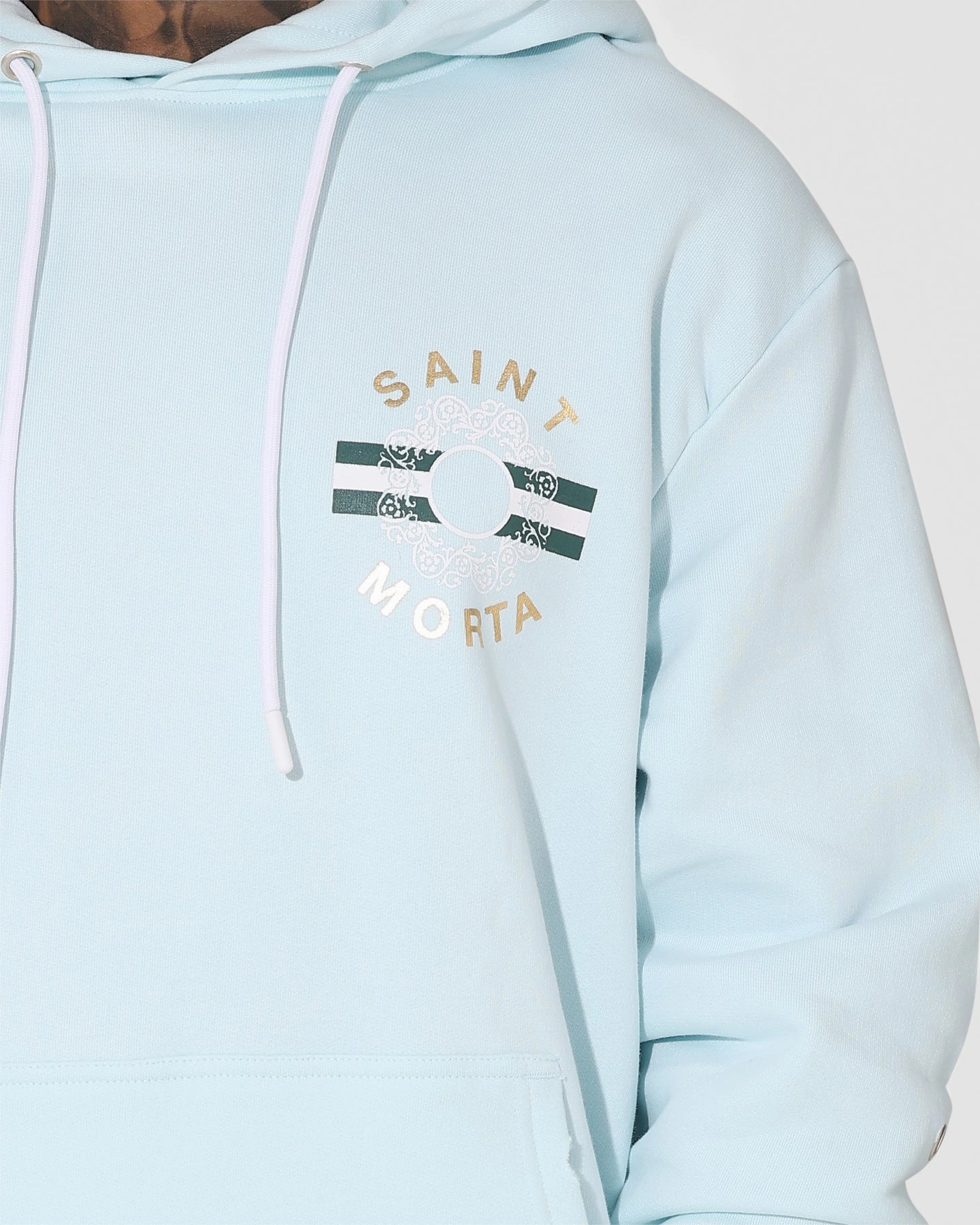 Saint Morta Elemental Hoodie Pale Blue Dream pilots