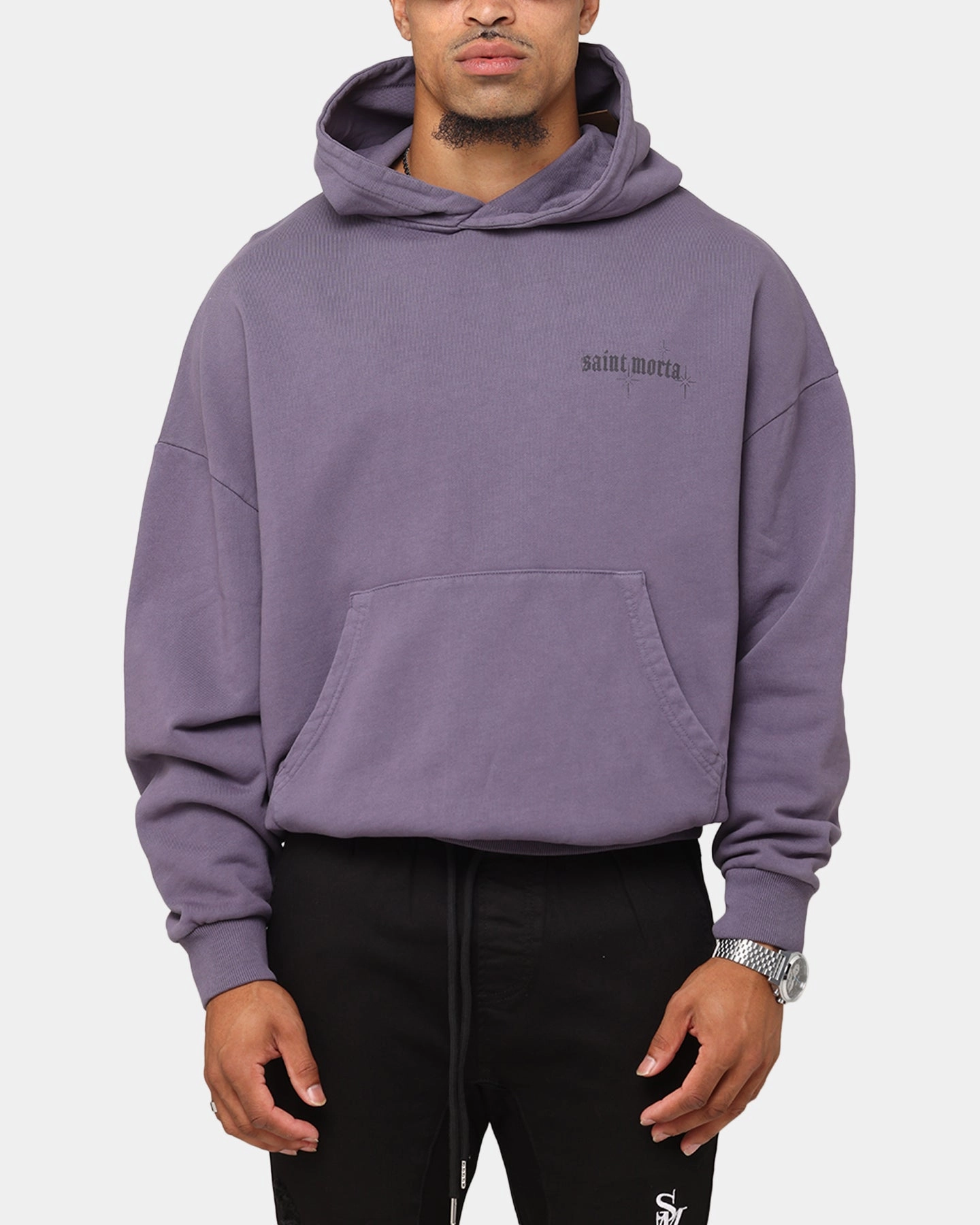 Storm Shield investment piece Saint Morta Ethereal Hoodie Purple