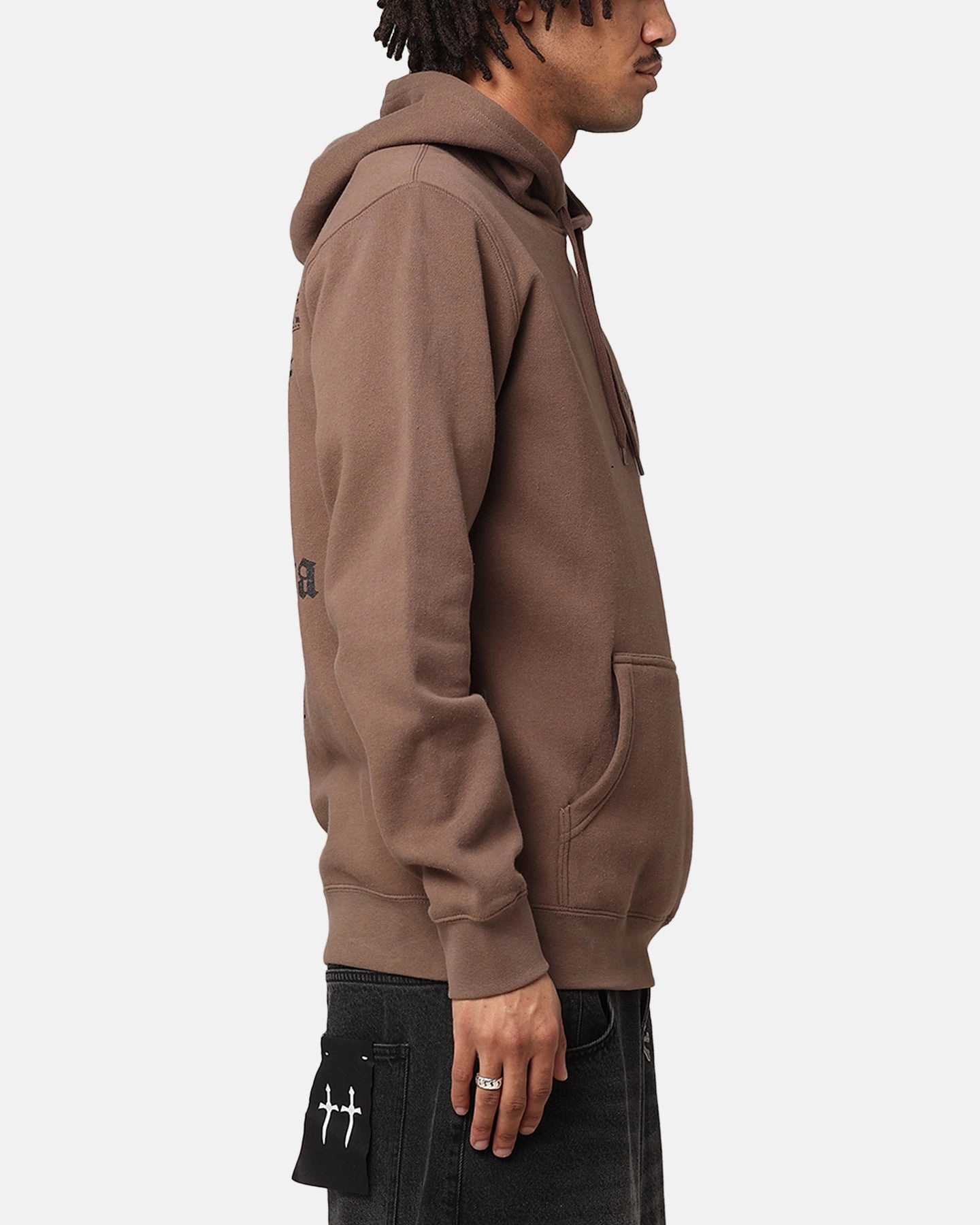 Saint Morta Ethereal Hoodie Walnut motorcycle