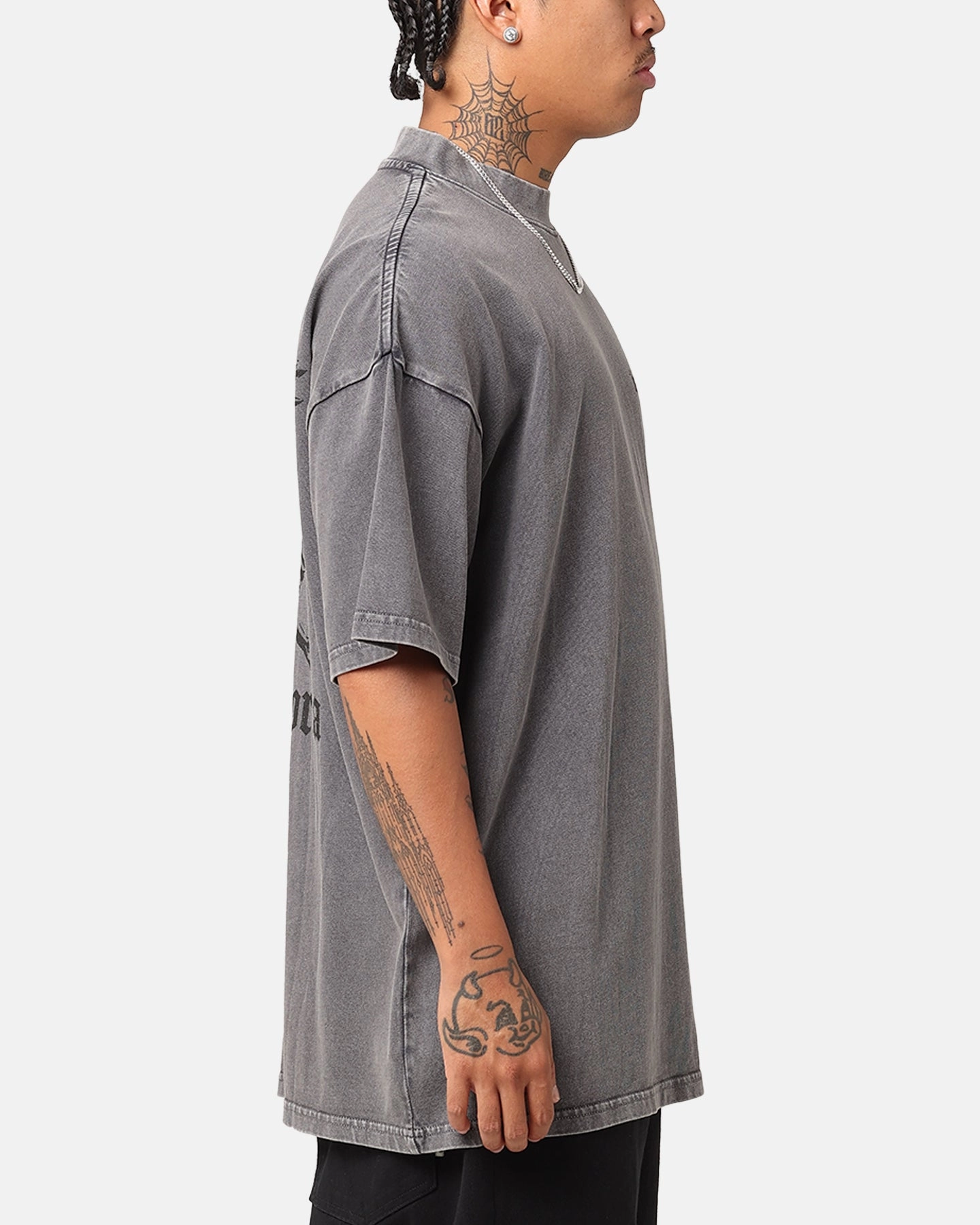 Saint Morta Ethereal T-Shirt Washed Charcoal Business Meeting