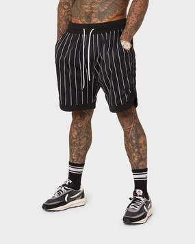 Saint Morta Exhibition Basketball Shorts Black Durable Stitching