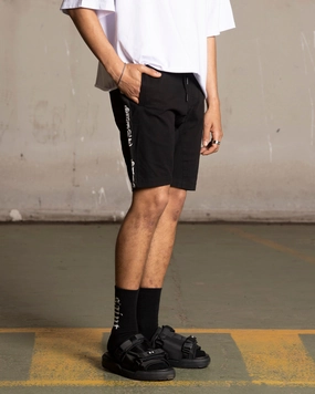 beauty industry colorful Saint Morta Fallen Walk Shorts Black