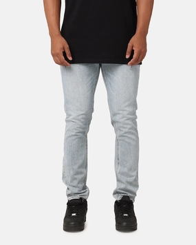Night Out Rainy Day Saint Morta Fimi Distressed Jeans Acidwash Denim