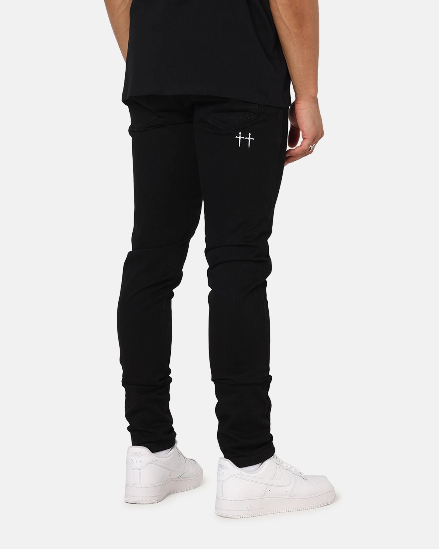 Saint Morta Fimi Jeans Black Stonewash Office Wear Casual