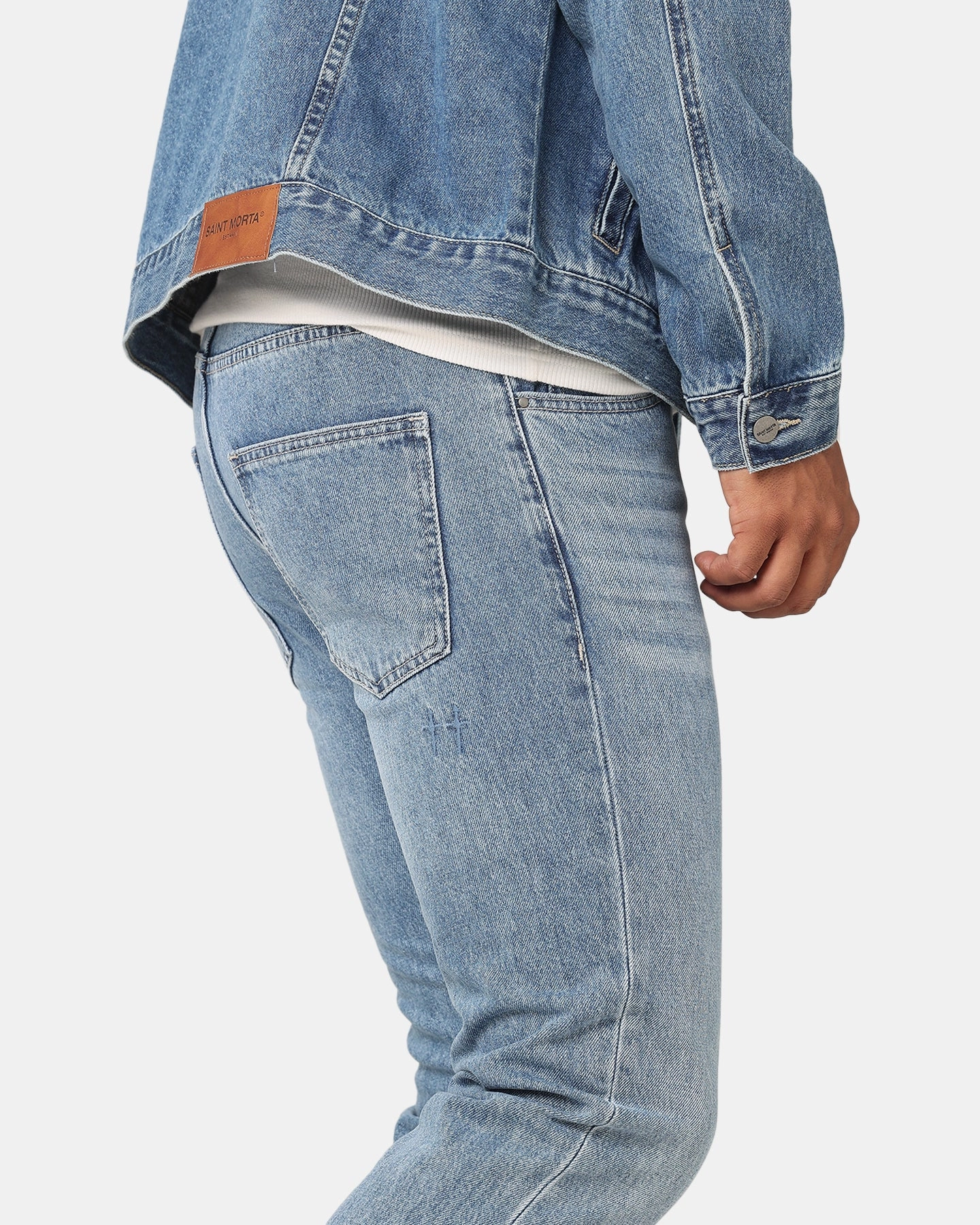 Saint Morta Fimi Jeans Blue Denim Daily Look Standard Piece