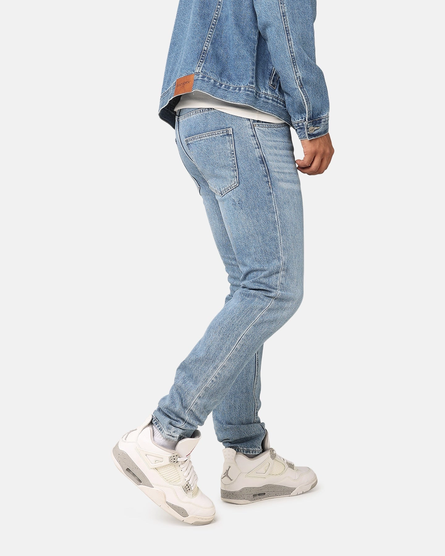 Minimalist Style Family Style Comfy Everyday Classic Wear Comfy Saint Morta Fimi Jeans Blue Denim