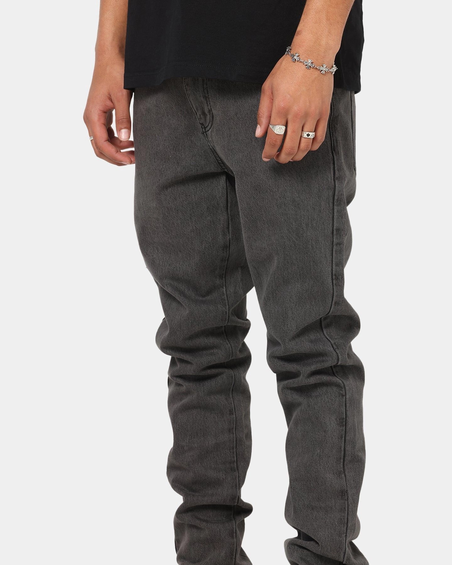 Saint Morta Fimi Jeans Sulphur Grey Cool Essential Evening Stroll Stretch Breathable
