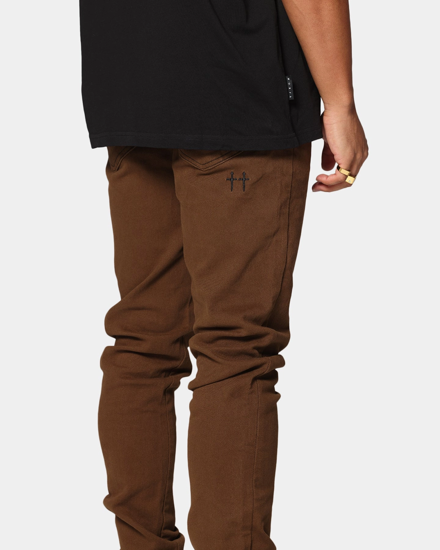 Saint Morta Fimi Jeans Vintage Brown Ever Versatile