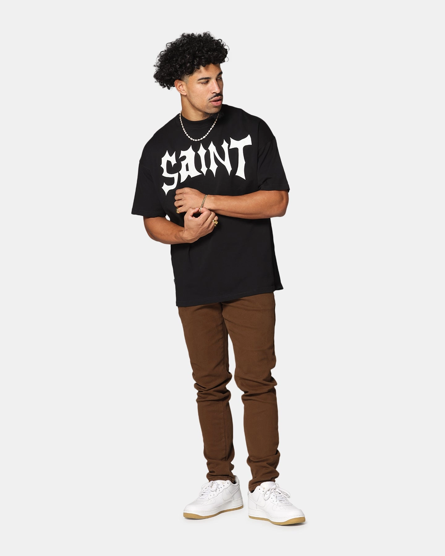 Saint Morta Fimi Jeans Vintage Brown Effortless Layer