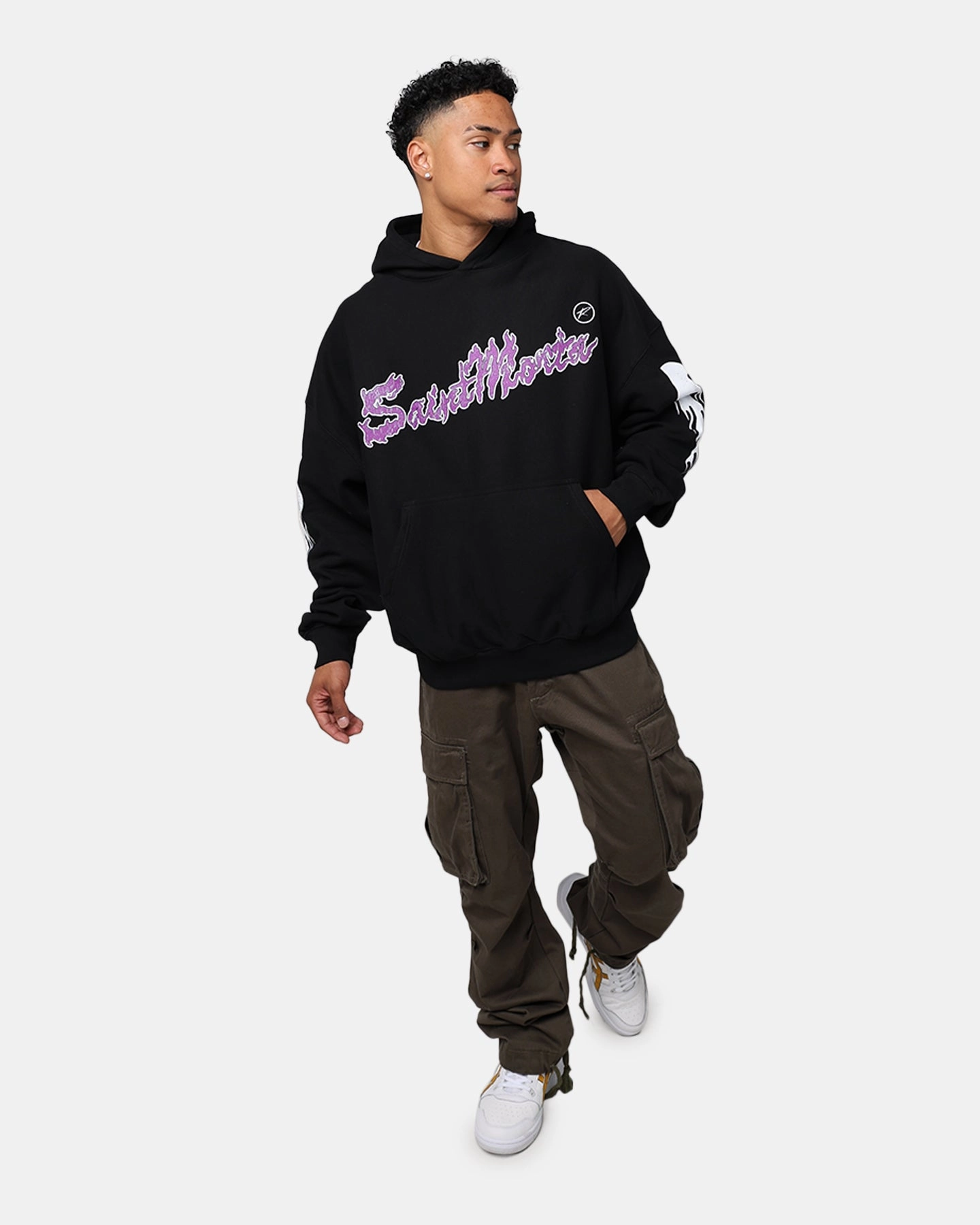 Saint Morta Firestarter Hoodie Black Layered Insulation Aftershave
