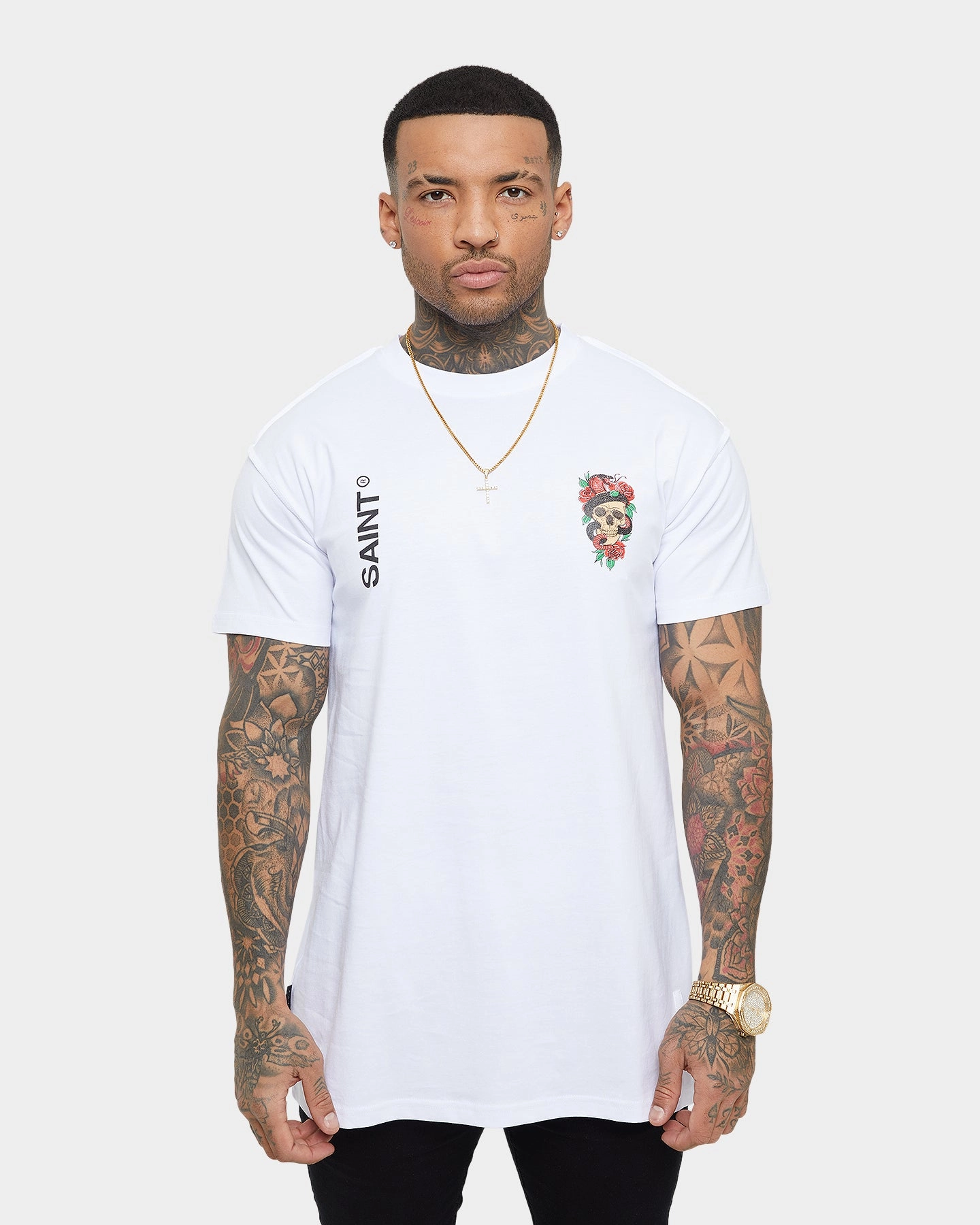 Breathable knit Saint Morta Forbidden Lafayette Vintage T-Shirt White