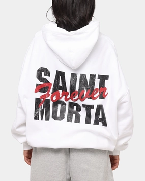 Saint Morta Forever Boxy Hoodie White Market