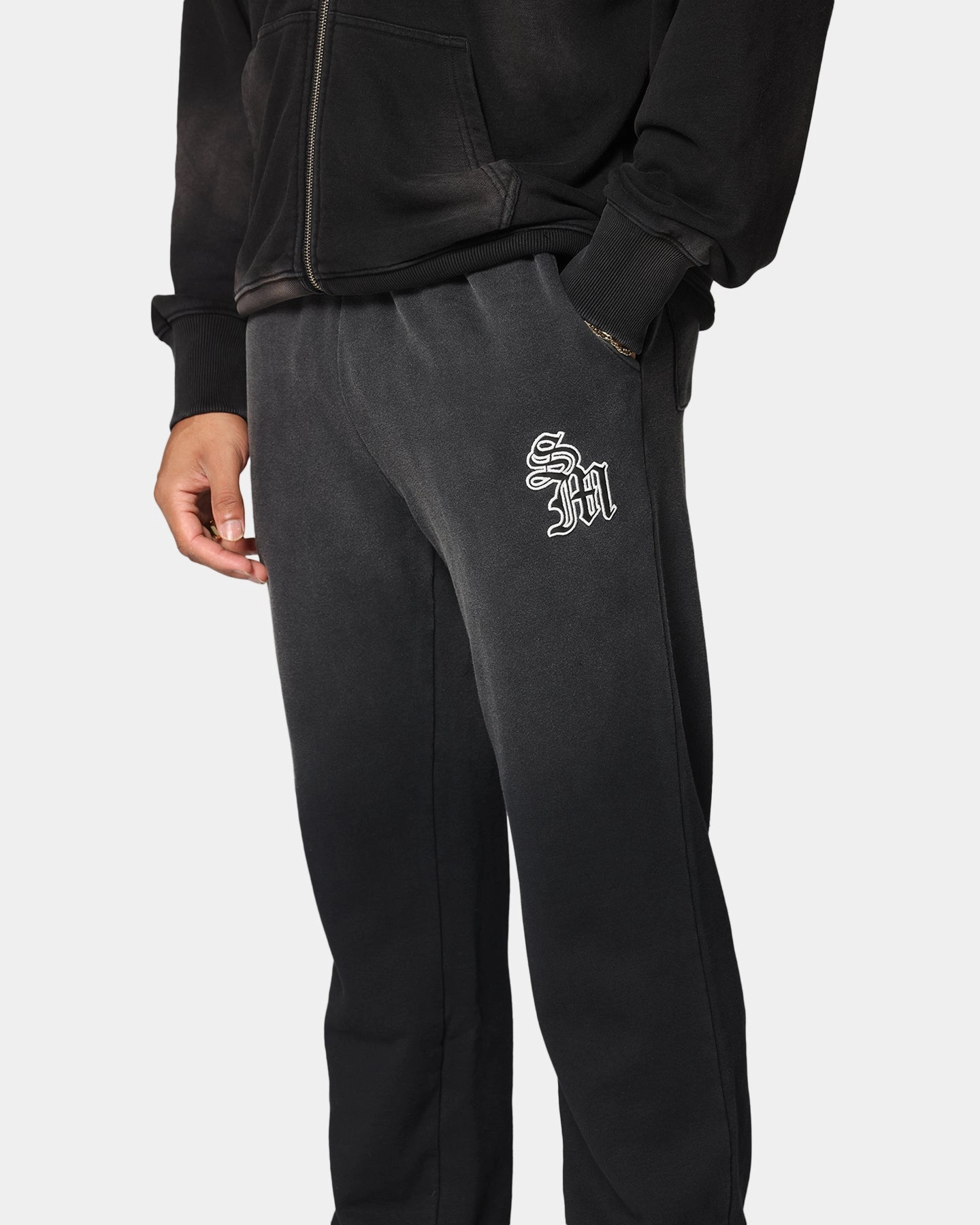 Saint Morta Gothic Sweatpants Sunfade Black Heat Friendly
