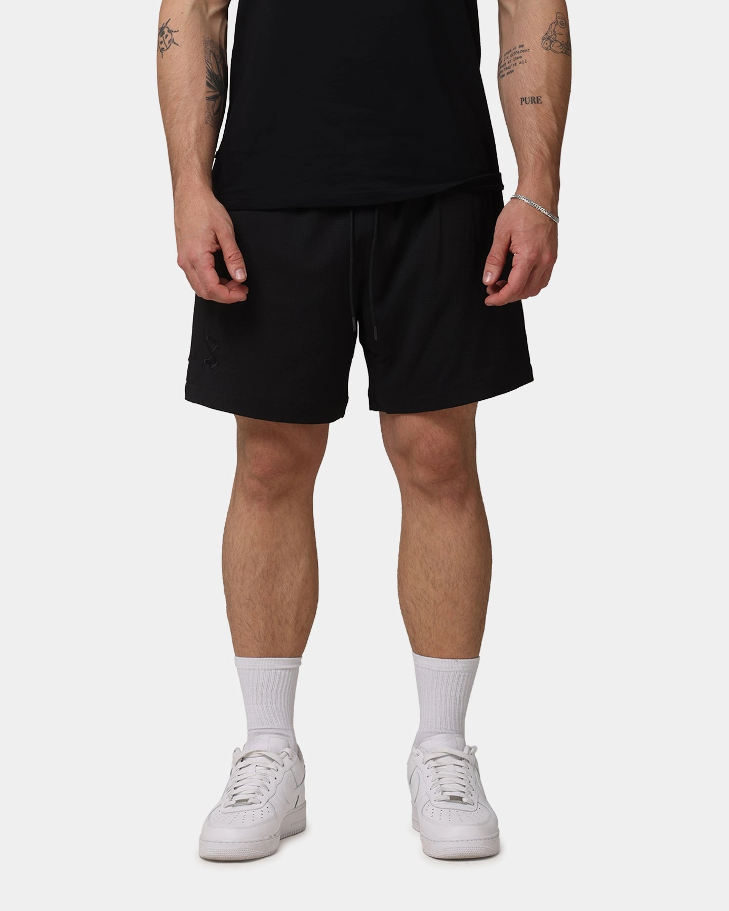 school outfit OdorControlTech Saint Morta Gothic Walk Shorts Black