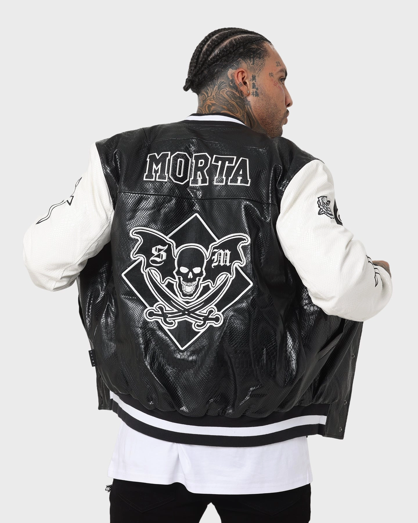 Saint Morta Graveyard Reptile Jacket Black/White Indoor Use Introduce