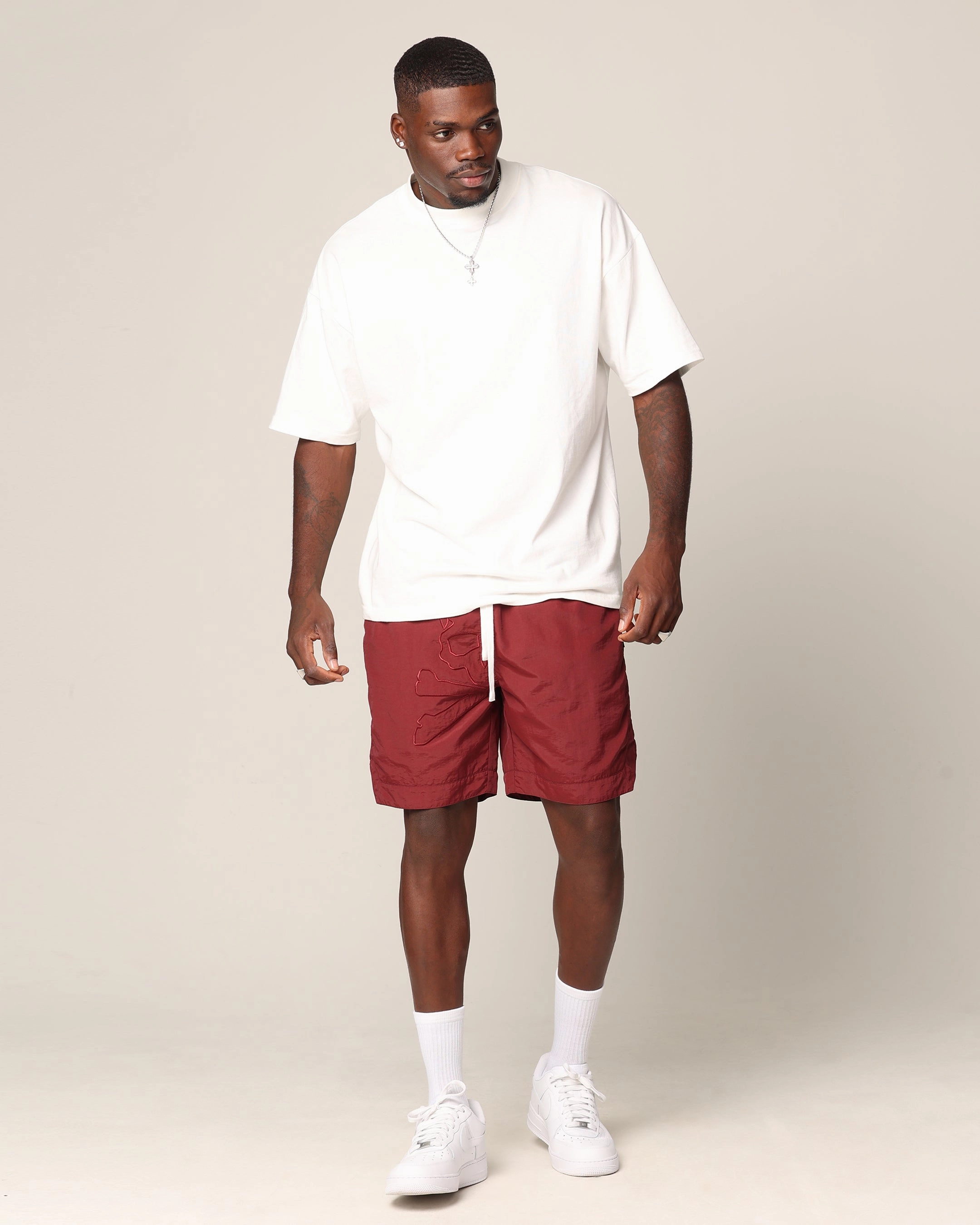 Saint Morta Hellfire Shorts Lava Anti Static Technology