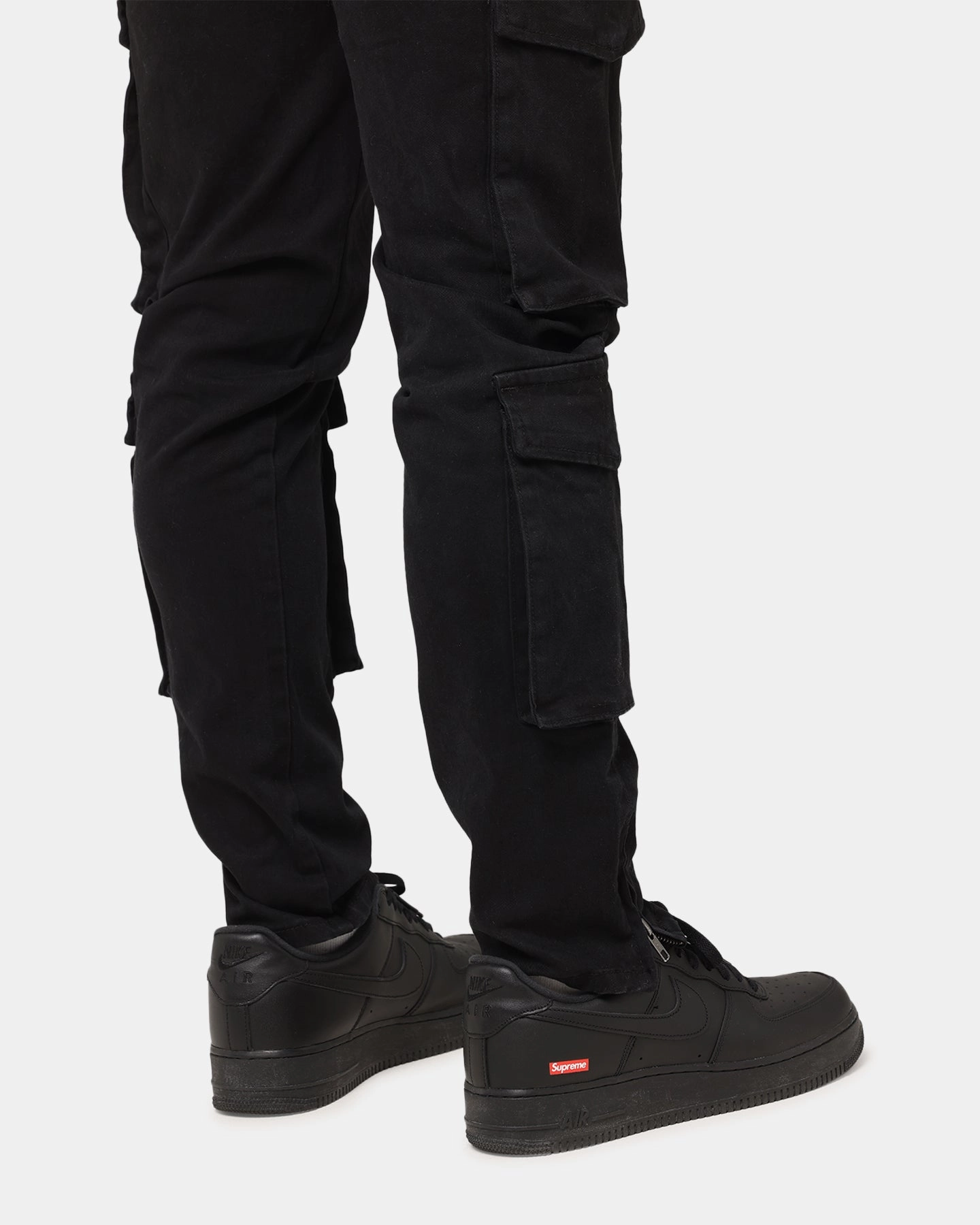 Saint Morta Infantry Relaxed Cargo V2 Vintage Black Casual Layering Hidden Pocket System