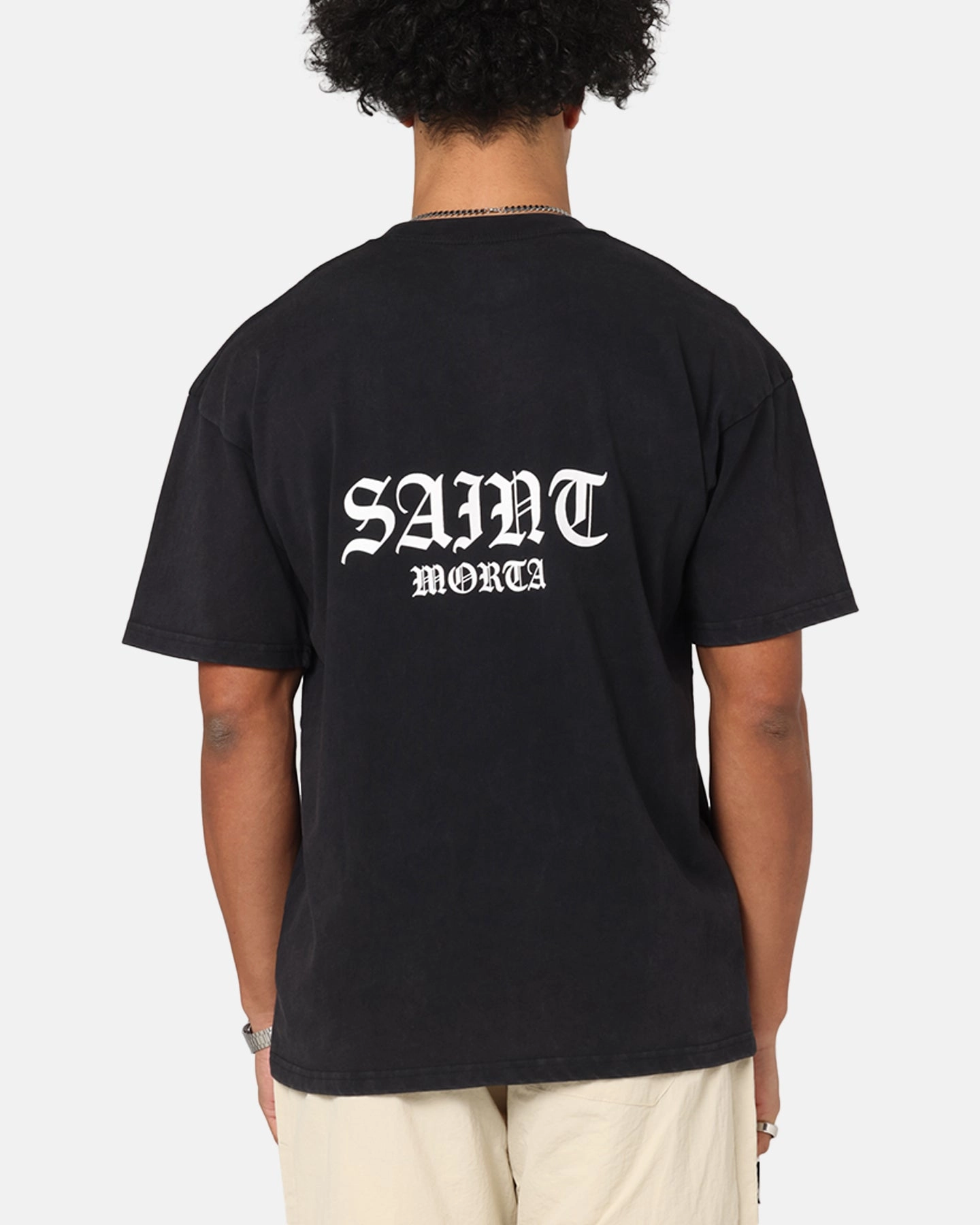 Saint Morta Kingdomcome T-Shirt Vintage Black Comfy All-Day