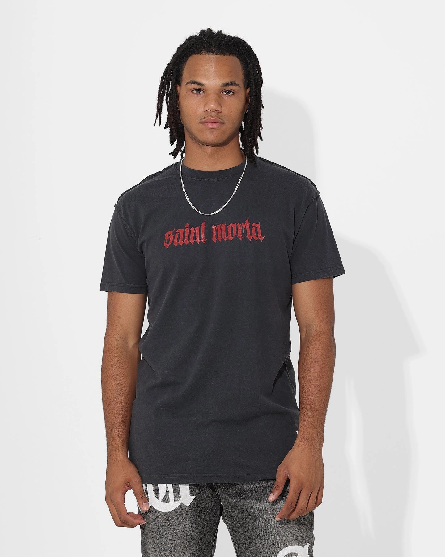 Saint Morta Legacy Lafayette T-Shirt Vintage Black QuickDry UV Protection