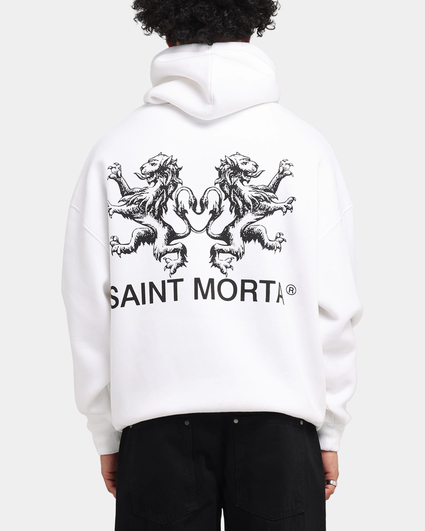 Commander - directed rental Saint Morta Lover Club Boxy Hoodie White