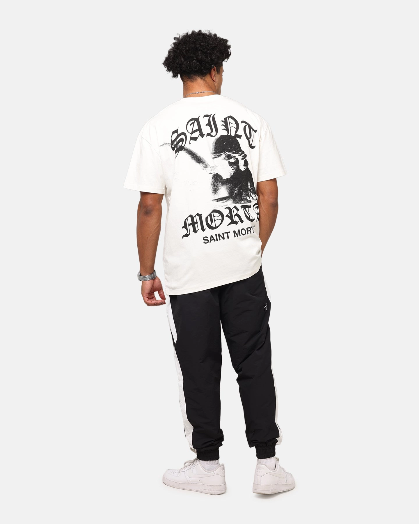 Saint Morta Maiden Boxy T-Shirt Off White Minimal Comfort Style Sleep