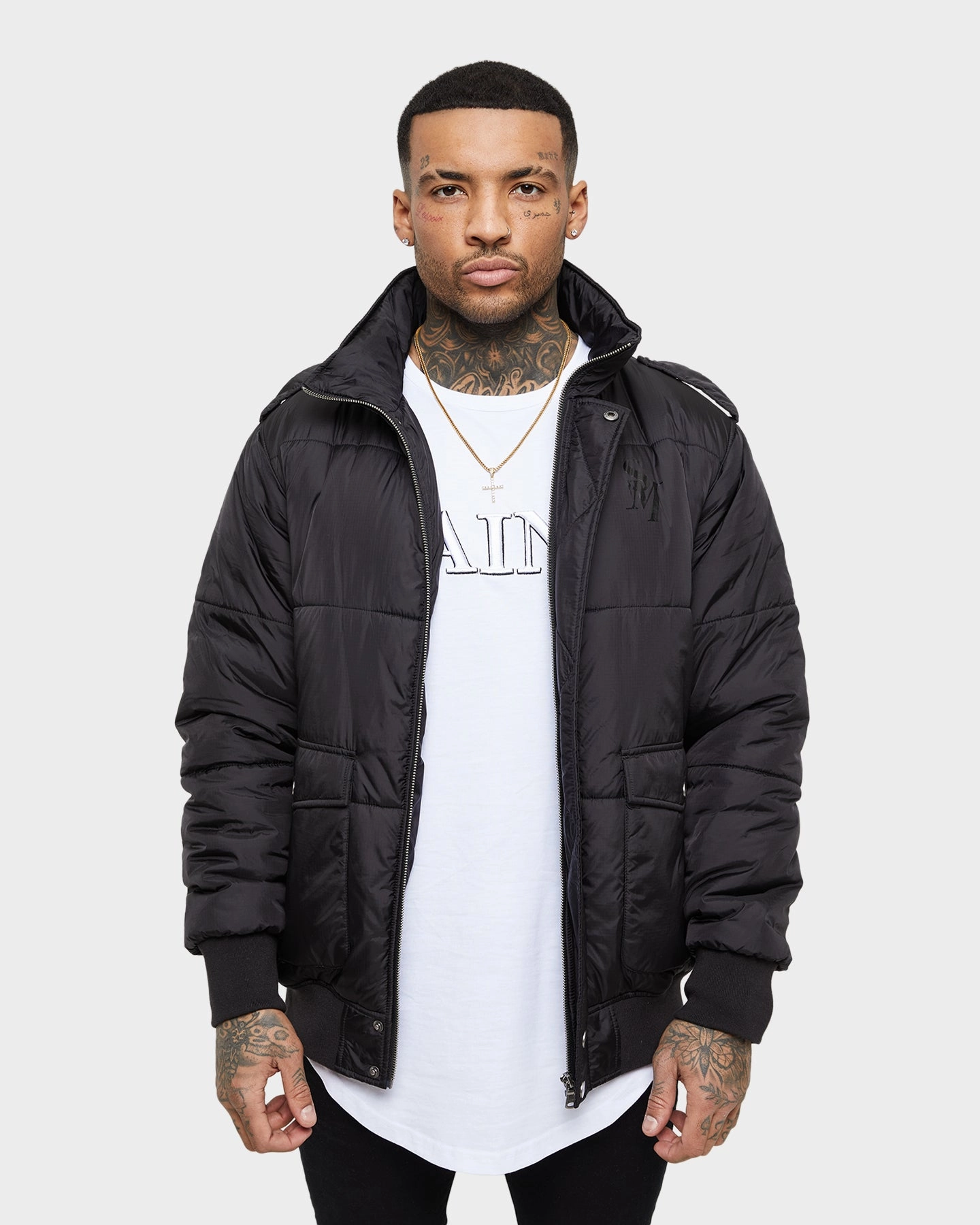 Saint Morta Maverick Puffer Jacket Black sunset Advantage