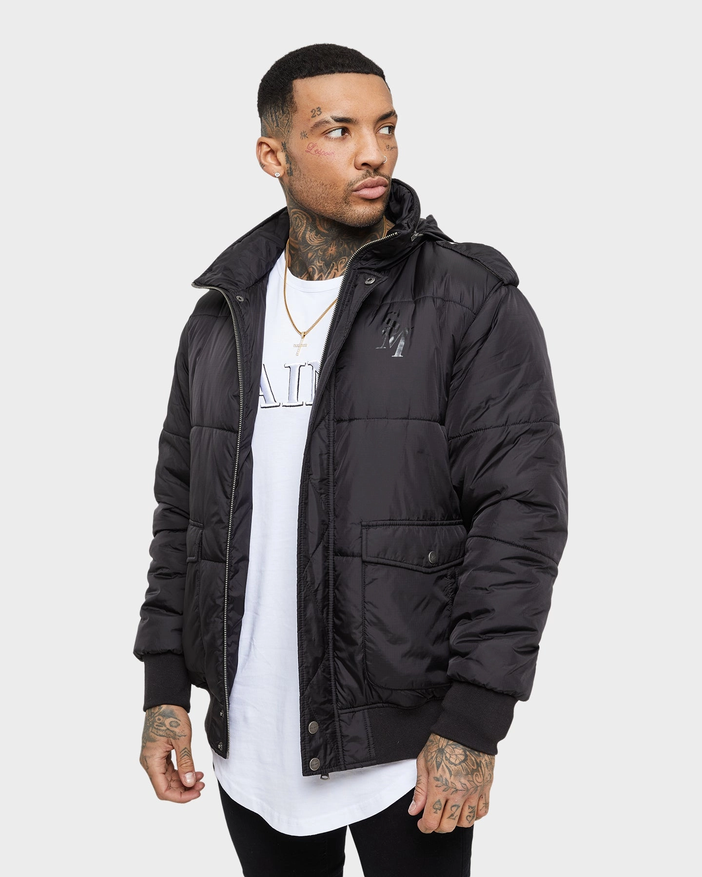 car Saint Morta Maverick Puffer Jacket Black