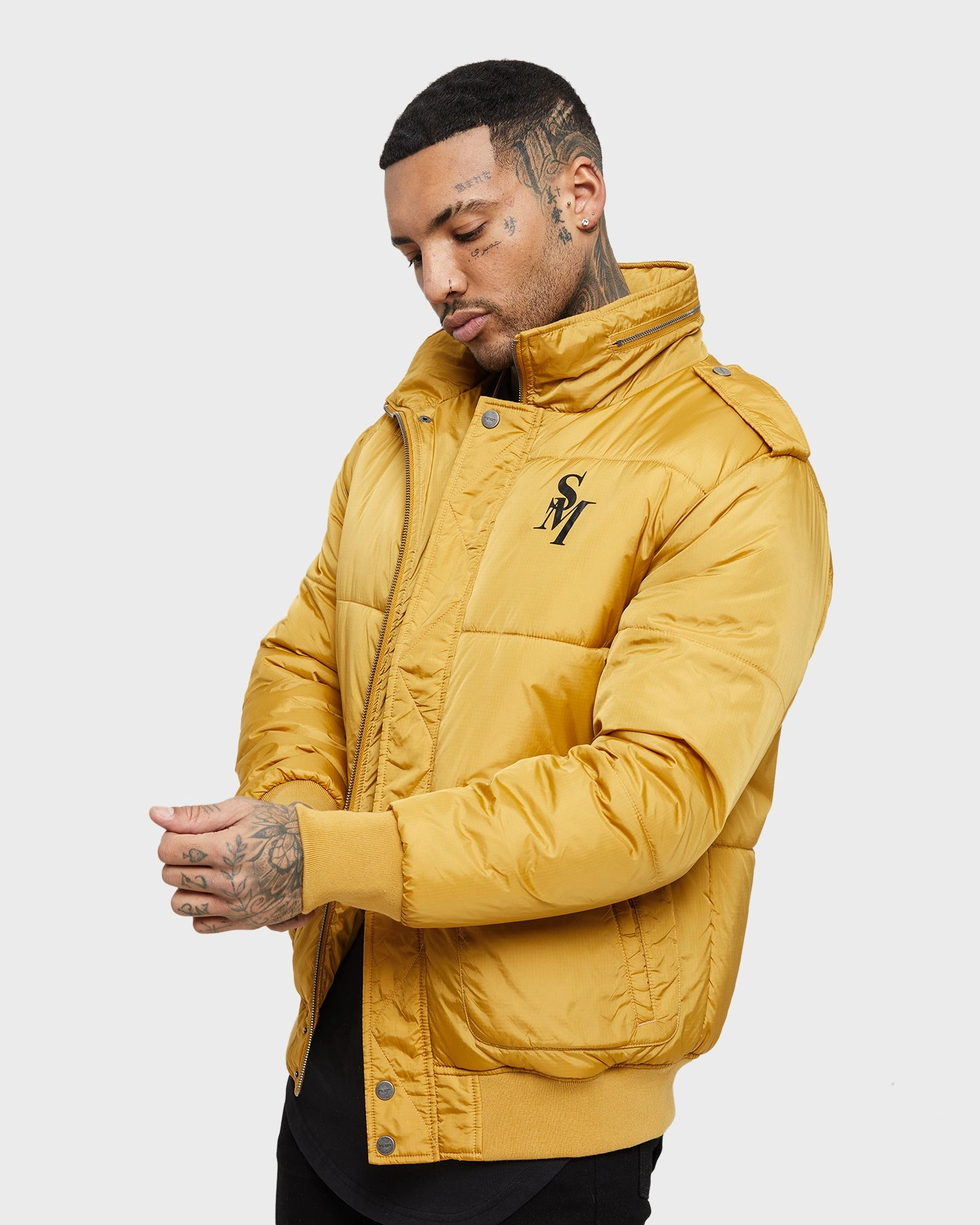 Beauty Saint Morta Maverick Puffer Jacket Bronze