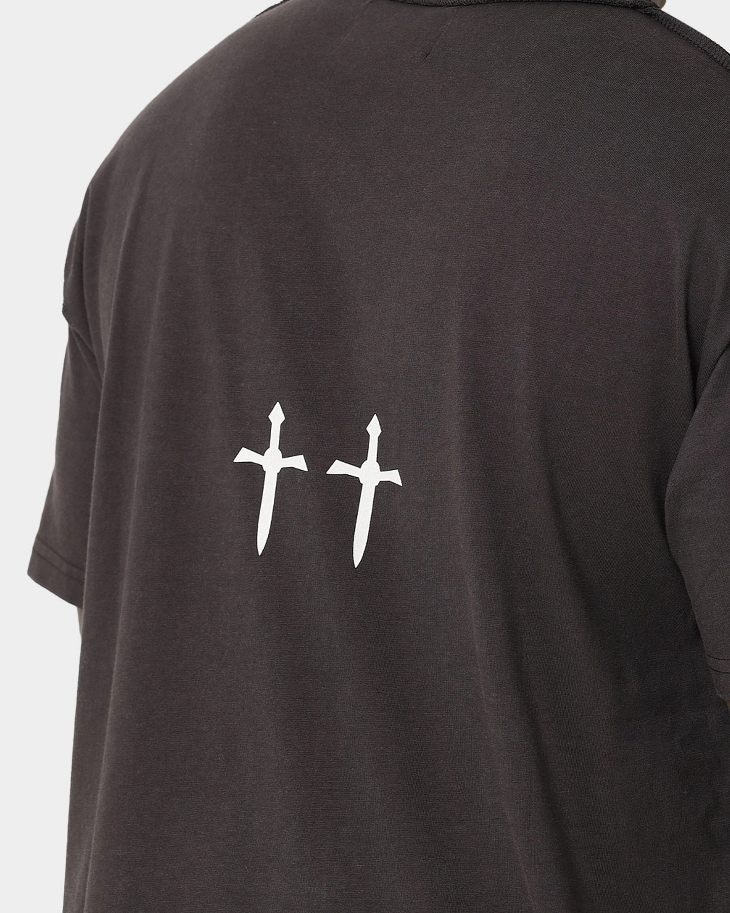 UV Protective Coating Seasonal top Saint Morta Meteor Lafayette T-Shirt Vintage Black