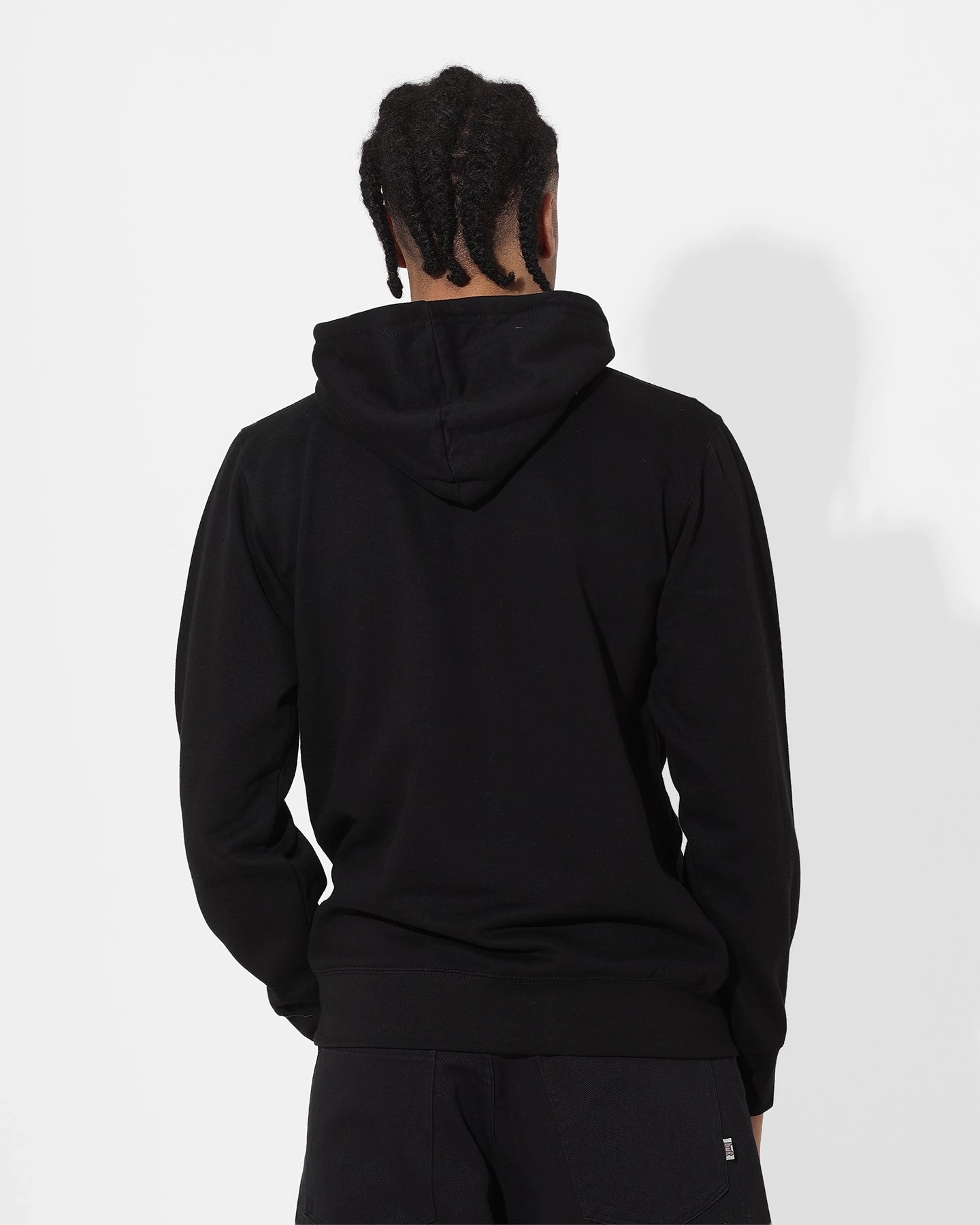 Saint Morta Neon Logo Hoodie Black Certificate cold