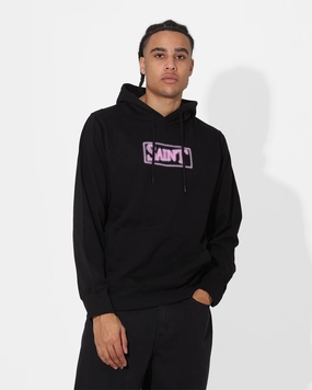 Daily Utility Saint Morta Neon Logo Hoodie Black