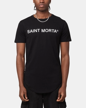 Minimalist purity Saint Morta Official El Duplo T-Shirt Black/White
