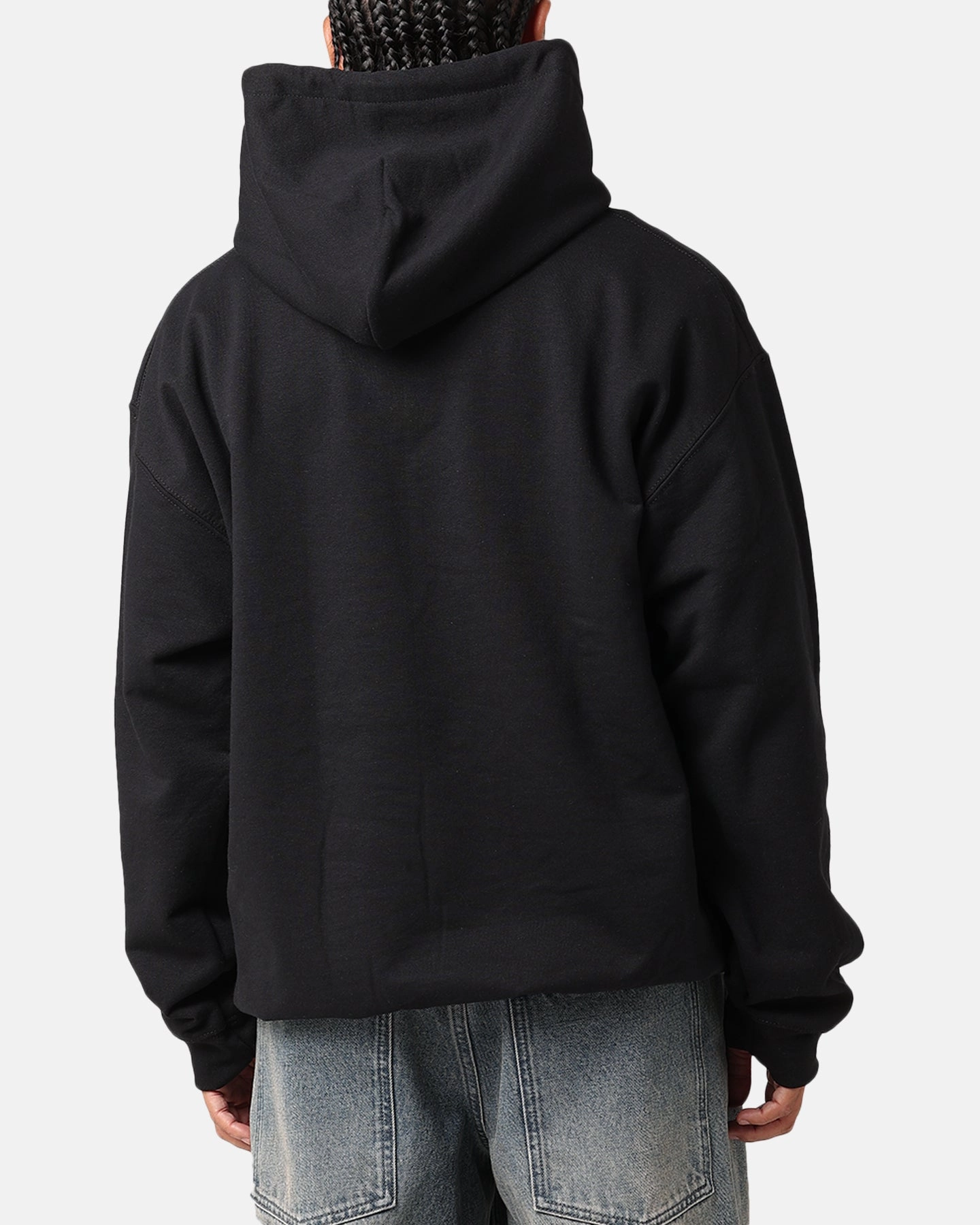 Saint Morta Official Hoodie Black/White Sporty Style