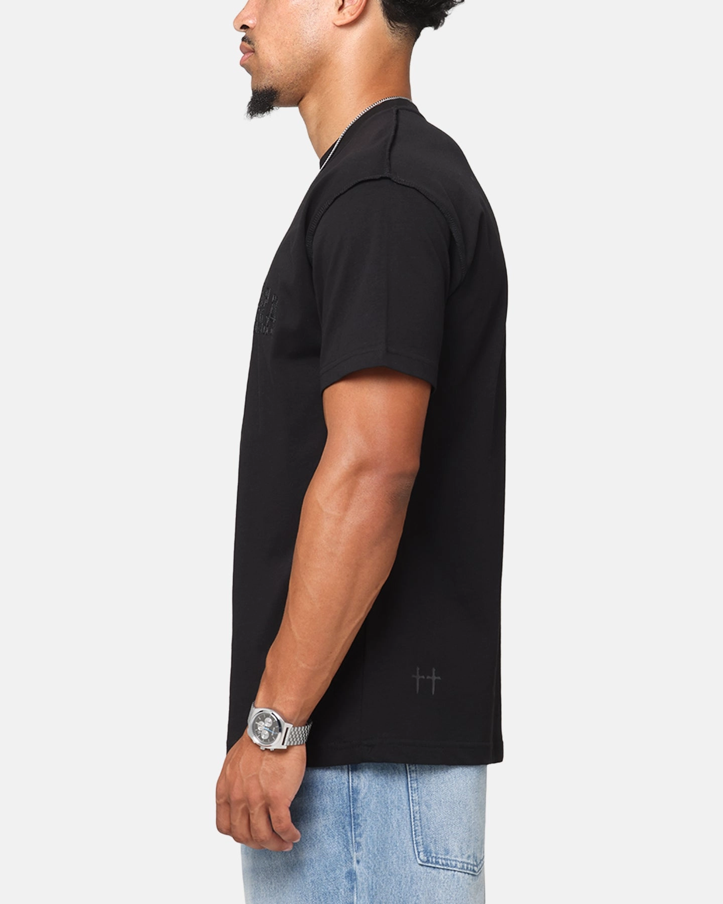 Bold colors Saint Morta Oklahoma Xweave Lafayette T-Shirt Black/Black