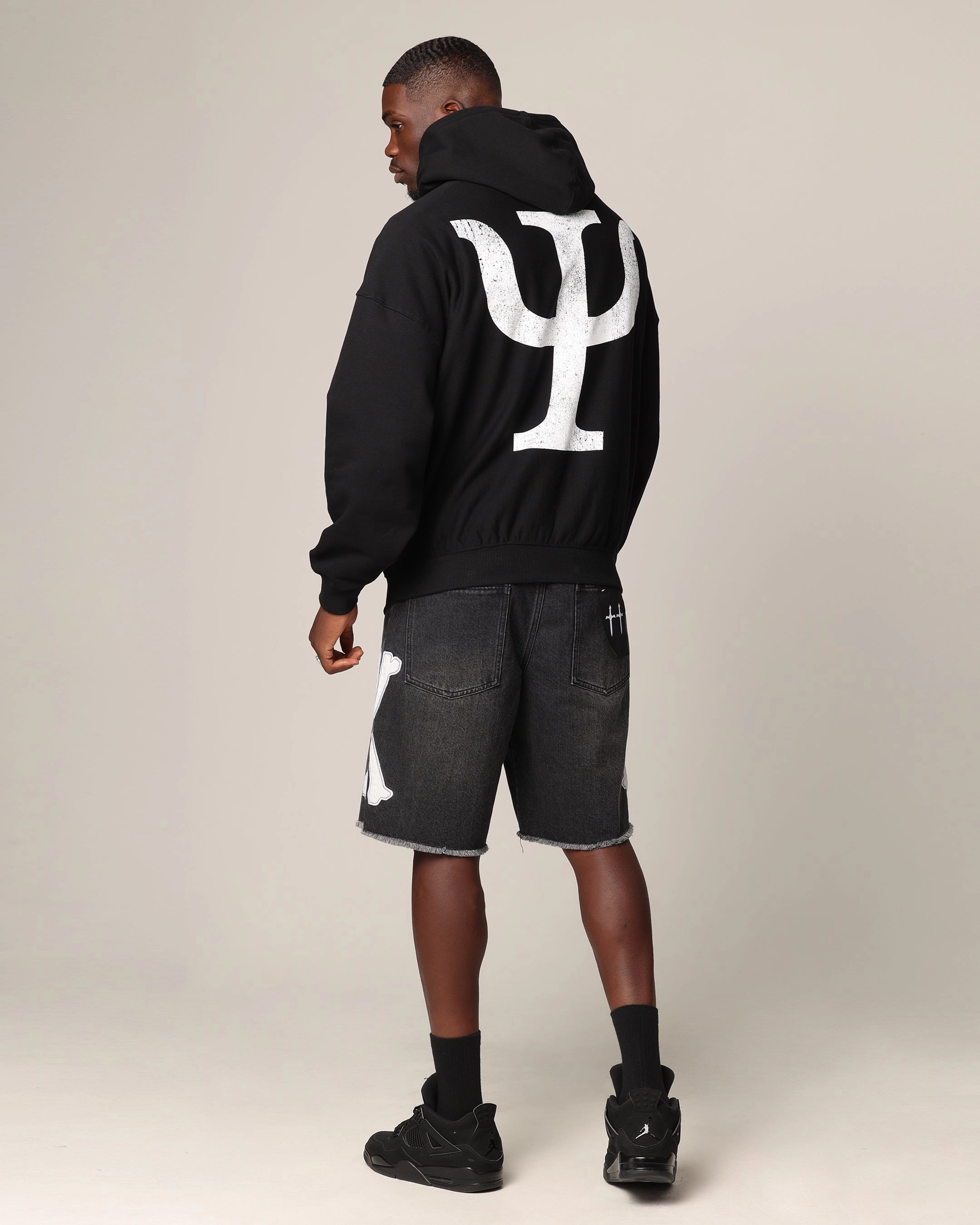 tag Saint Morta Olympia Hoodie Black