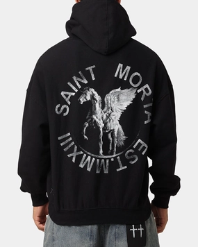 Template Saint Morta Pegasus Premium Hoodie Black