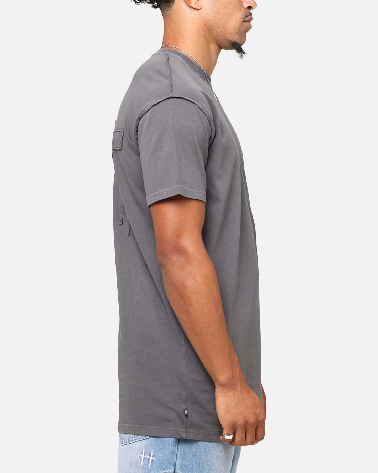 Saint Morta Pericles Lafayette T-Shirt Washed Charcoal Quick-Drying Shirt