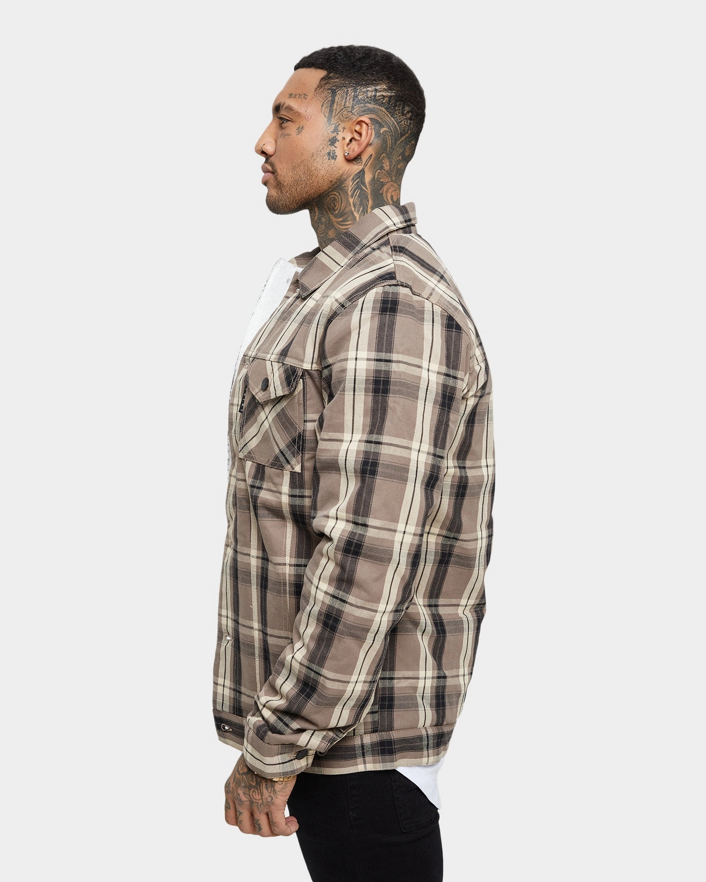Water Resistant Shell Saint Morta Prima Sherpa Jacket Brown
