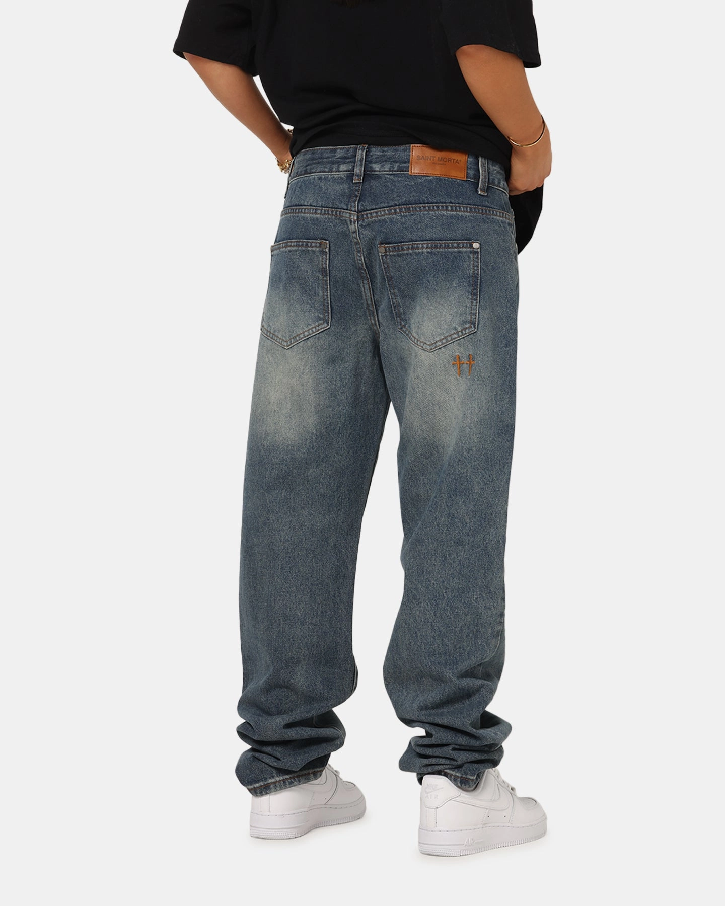 Saint Morta Psykhe Jeans Dirty Denim Quick Outfit