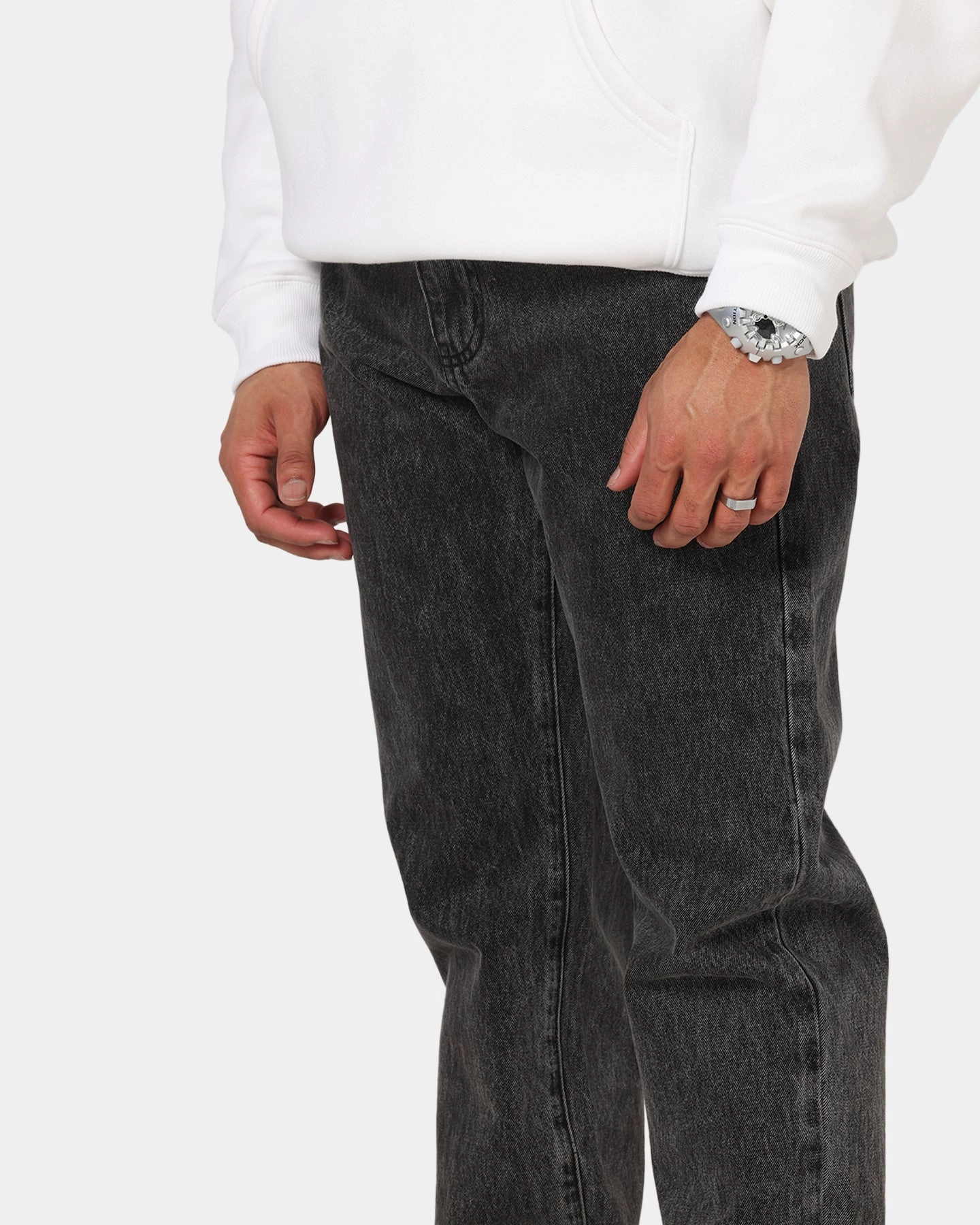 Saint Morta Psykhe Jeans Sulphur Grey Cozy Vibe