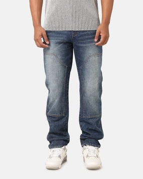 Saint Morta Pyskhe Rodeo Jeans Dark Indigo Office Wear Modern Rainy Day