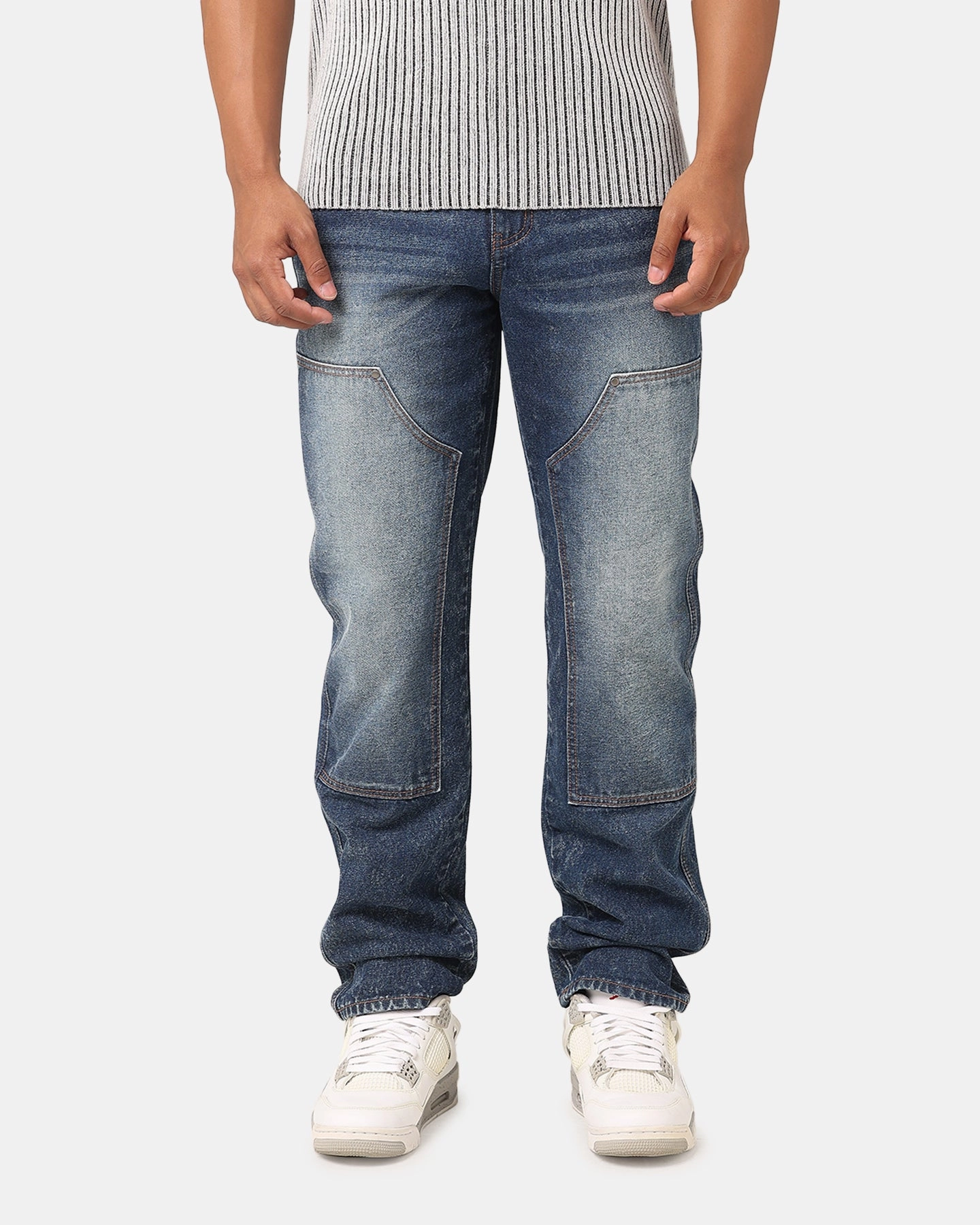 Saint Morta Pyskhe Rodeo Jeans Dark Indigo Office Wear Modern Rainy Day