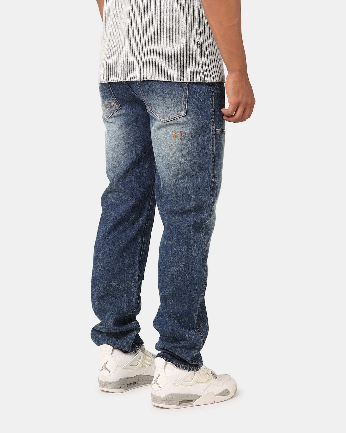 Saint Morta Pyskhe Rodeo Jeans Dark Indigo Classic Five Pocket Design