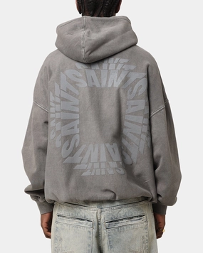 vacation Illustrate Saint Morta Rave Premium Hoodie Washed Charcoal