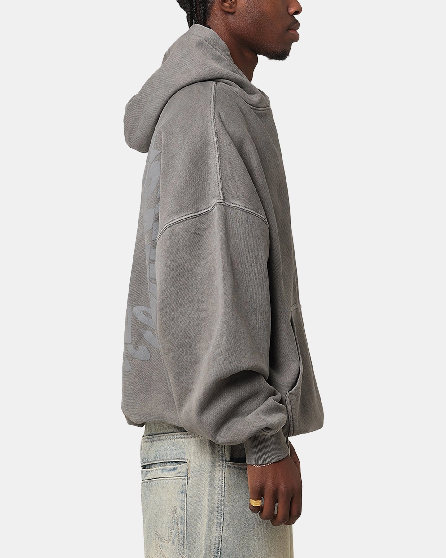 Bus Saint Morta Rave Premium Hoodie Washed Charcoal