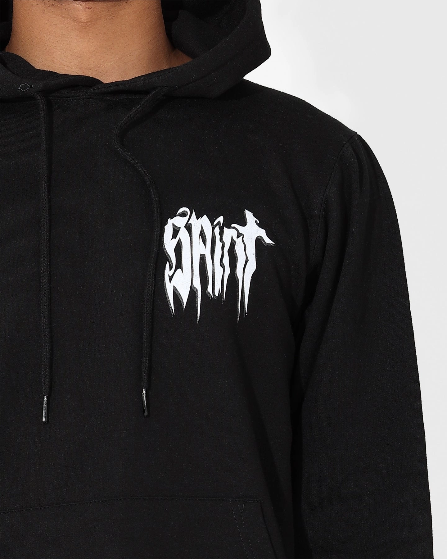 Saint Morta Ruin Hoodie Black Luxury Water Resistant Shell
